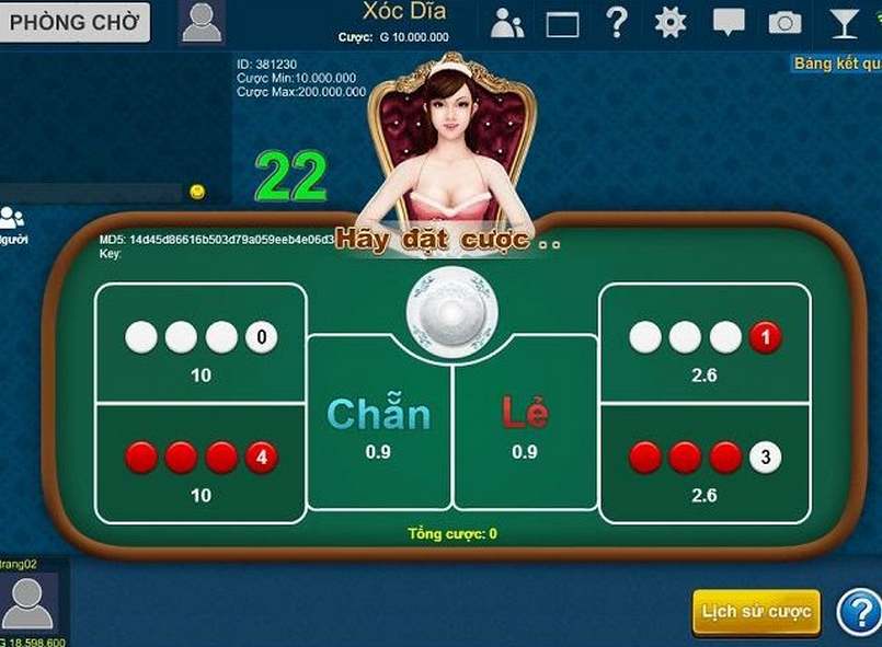 Chơi online xóc đĩa phổ biến tại nhà cái